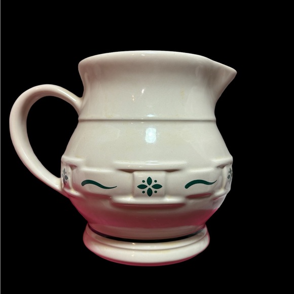 Longaberger Other - Woven Traditions Heritage Green Longaberger Large Milk Pitcher